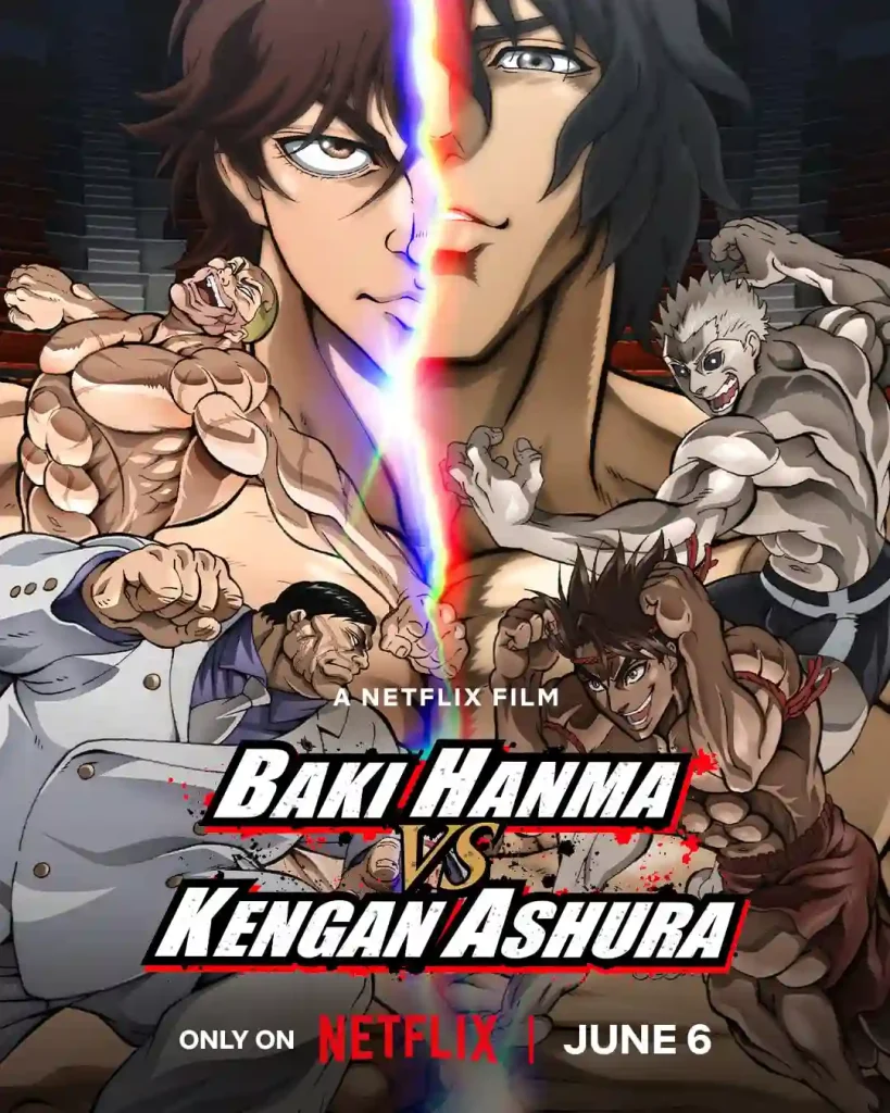 Baki Hanma VS Kengan Ashura (2024) Netflix Multi Audio [Hindi + English + Japanese] WEB-DL Full Movie Download